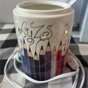 Colorgraphy Rainbow Pencil Scentsy Electric Wax Warmer